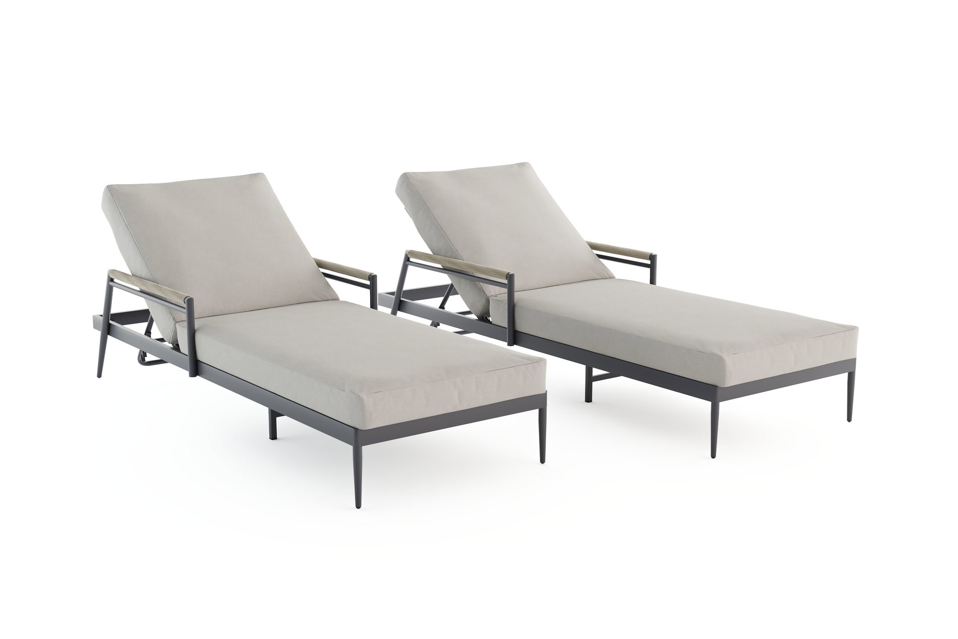 Lexo Sun Lounger Set Compact