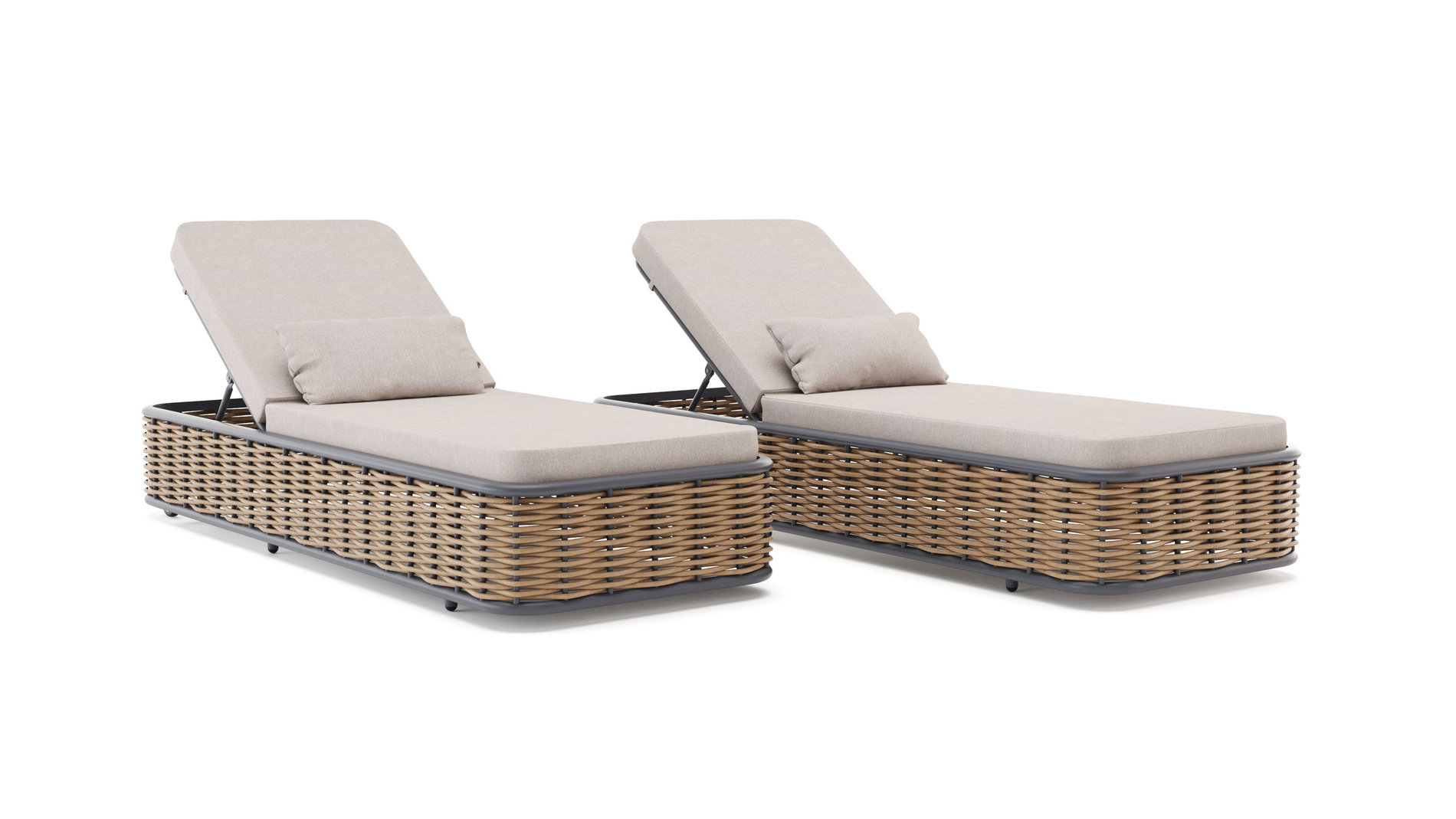 Astra Sun Lounger Set Compacto