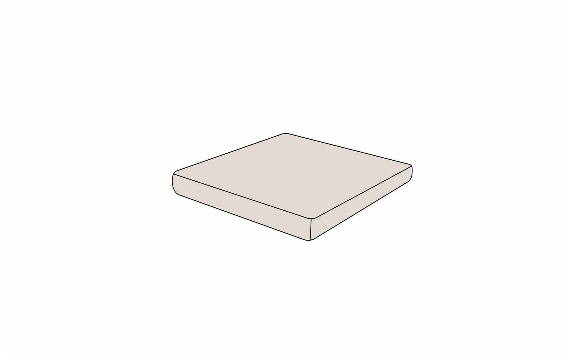 Silva Cojín para asiento 85x73 cm